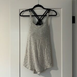 Lululemon tank with build in sports bra